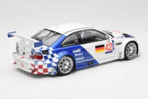 BMW M3 E46 GTR #42 J. Lehto / J. Muller ELMS 2001 Minichamps 1:18 100012192 Μέταλλο - εικόνα 3 από 8