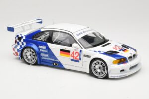 BMW M3 E46 GTR #42 J. Lehto / J. Muller ELMS 2001 Minichamps 1:18 100012192 Μέταλλο - εικόνα 6 από 8
