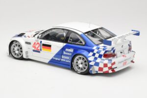 BMW M3 E46 GTR #42 J. Lehto / J. Muller ELMS 2001 Minichamps 1:18 100012192 Μέταλλο - εικόνα 7 από 8