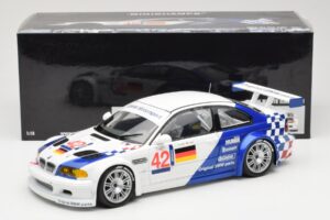 BMW M3 E46 GTR #42 J. Lehto / J. Muller ELMS 2001 Minichamps 1:18 100012192 Μέταλλο - εικόνα 8 από 8