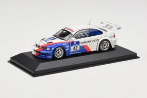 BMW M3 E46 GTR #42 P. Muller / J. Muller / H-J. Stuck / P. Lamy ADAC 24h Nurburgring 2004 Minichamps 1:43 BMW001 Μέταλλο - εικόνα 2 από 4