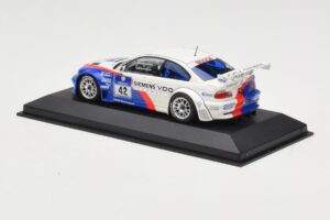 BMW M3 E46 GTR #42 P. Muller / J. Muller / H-J. Stuck / P. Lamy ADAC 24h Nurburgring 2004 Minichamps 1:43 BMW001 Μέταλλο - εικόνα 3 από 4
