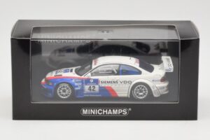 BMW M3 E46 GTR #42 P. Muller / J. Muller / H-J. Stuck / P. Lamy ADAC 24h Nurburgring 2004 Minichamps 1:43 BMW001 Μέταλλο - εικόνα 4 από 4