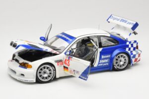 BMW M3 E46 GTR #43 D. Muller ALMS 2001 Minichamps 1:18 100012143 Μέταλλο - εικόνα 2 από 8