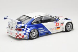 BMW M3 E46 GTR #43 D. Muller ALMS 2001 Minichamps 1:18 100012143 Μέταλλο - εικόνα 3 από 8