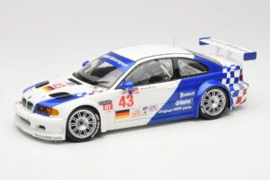 BMW M3 E46 GTR #43 D. Muller ALMS 2001 Minichamps 1:18 100012143 Μέταλλο