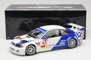 BMW M3 E46 GTR #43 D. Muller ALMS 2001 Minichamps 1:18 100012143 Μέταλλο - εικόνα 8 από 8