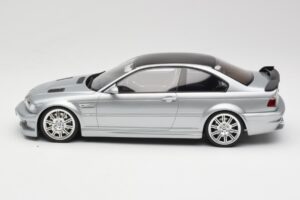 BMW M3 E46 GTR Ασημί Otto 1:18 OT1128 Ρητίνη - εικόνα 3 από 6