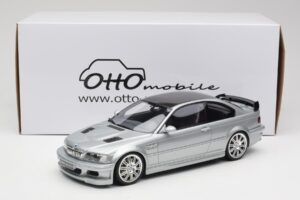 BMW M3 E46 GTR Ασημί Otto 1:18 OT1128 Ρητίνη - εικόνα 6 από 6