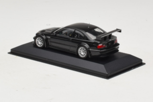 BMW M3 E46 GTR Street Μαύρο Minichamps 1:43 BMW020 Μέταλλο - εικόνα 3 από 5