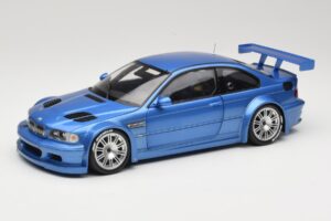 BMW M3 E46 GTR Street Μπλε Minichamps 1:18 80430302540 Μέταλλο