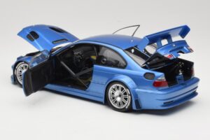 BMW M3 E46 GTR Street Μπλε Minichamps 1:18 80430302540 Μέταλλο - εικόνα 5 από 8