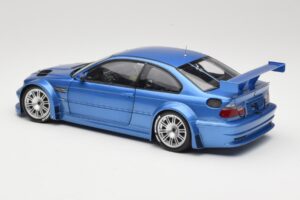 BMW M3 E46 GTR Street Μπλε Minichamps 1:18 80430302540 Μέταλλο - εικόνα 7 από 8