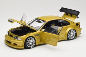 BMW M3 E46 GTR Street Phoenix Yellow Minichamps 1:18 80430309444 Μέταλλο - εικόνα 2 από 8