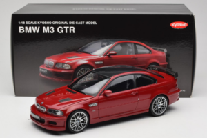 BMW M3 E46 GTR Street Κόκκινο Kyosho 1:18 08507R Μέταλλο - εικόνα 8 από 8
