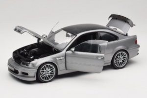 BMW M3 E46 GTR Street Ασημογκρι Kyosho 1:18 08507S Μέταλλο - εικόνα 2 από 8