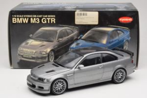 BMW M3 E46 GTR Street Ασημογκρι Kyosho 1:18 08507S Μέταλλο - εικόνα 8 από 8