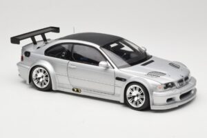BMW M3 E46 GTR Street Ασημί With Carbon Roof Minichamps 1:18 100012102 Μέταλλο - εικόνα 6 από 8