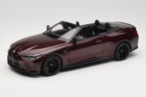 BMW M4 G83 Καμπριολέ Κόκκινο Μεταλλικό Minichamps 1:18 155021032 Μέταλλο