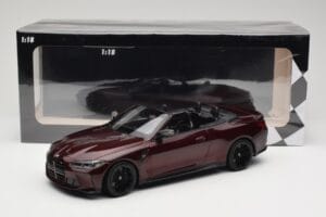 BMW M4 G83 Καμπριολέ Κόκκινο Μεταλλικό Minichamps 1:18 155021032 Μέταλλο - εικόνα 6 από 6