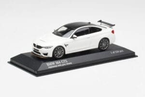 BMW M4 GTS F82 Λευκό Με Γκρι Ζάντες Minichamps 1:43 410025221 Μέταλλο - εικόνα 2 από 4