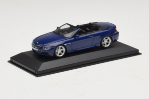 BMW M6 E64 Καμπριολέ Blue Metallic Minichamps 1:43 BMW017 Μέταλλο - εικόνα 2 από 4