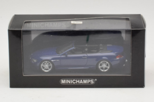 BMW M6 E64 Καμπριολέ Blue Metallic Minichamps 1:43 BMW017 Μέταλλο - εικόνα 4 από 4