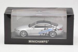 BMW M6 E63 IAA Frankfurt Ασημί Minichamps 1:43 M6001 Μέταλλο - εικόνα 4 από 4