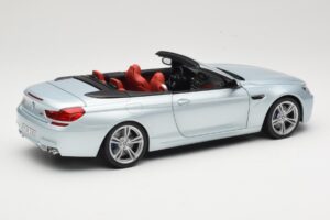 BMW M6 F12 Καμπριολέ Silverstone Silver Paragon 1:18 8043225656 Μέταλλο - εικόνα 3 από 8