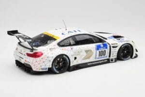 BMW M6 GT3 F13 #100 Schubert Motorsport J. Edwards / J. Klingmann 24h Nurburgring 2016 Minichamps 1:18 155162611 Μέταλλο - εικόνα 2 από 6