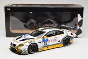 BMW M6 GT3 F13 #23 Rowe Racing A. Sims / P. Eng 24h Nurburgring 2016 Minichamps 1:18 155162623 Μέταλλο - εικόνα 6 από 6