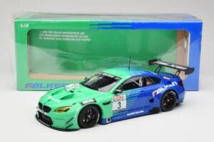 BMW M6 GT3 F13 #3 Falken Motorsports P. Düsseldorf / J. Müller VLN Winner Heat 4 2017 Minichamps 1:18 153172693 Μέταλλο - εικόνα 6 από 6