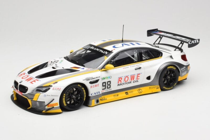 BMW M6 GT3 F13 #98 Rowe Racing T. Blomqvist / N. Catsburg 24 Hours of Spa 2017 Minichamps 1:18 155172688 Μέταλλο