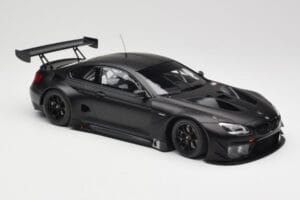 BMW M6 GT3 F13 Plain Body Version Matte Black Minichamps 1:18 155162610 Μέταλλο - εικόνα 4 από 6