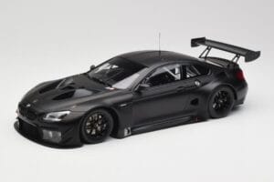 BMW M6 GT3 F13 Plain Body Version Matte Black Minichamps 1:18 155162610 Μέταλλο
