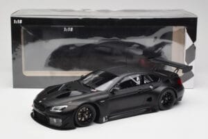 BMW M6 GT3 F13 Plain Body Version Matte Black Minichamps 1:18 155162610 Μέταλλο - εικόνα 6 από 6