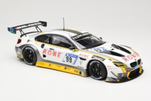 BMW M6 GT3 Rowe Racing #99 M. Basseng / M. Martin 24 Hours Nurburgring 2017 Minichamps 1:18 155172699 Μέταλλο - εικόνα 4 από 6