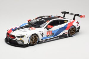 BMW M8 GTE Team RLL C. De Phillippi / B. Auberlen 2nd in Class 12 Hours of Sebring 2018 Minichamps 1:18 155182925 Μέταλλο