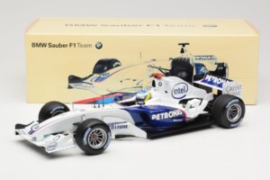 BMW Sauber F1.06 #16 N. Heidfeld Launch Version 2006 Minichamps 1:18 80430413183 Μέταλλο - εικόνα 6 από 6