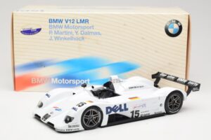 BMW V12 LMR LMP #15 P. Martini / Y. Dalmas / J. Winkelhock 24 Hours of Le Mans Winner 1999 Minichamps 1:18 80430009338 Μέταλλ - εικόνα 6 από 6