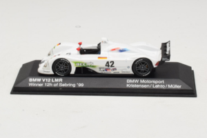 BMW V12 LMR #42 T. Kristensen / J.J. Lehto / J. Muller 24 Hours of Le Mans 1999 Minichamps 1:43 80429418137 Μέταλλο