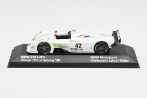 BMW V12 LMR LMP1 #42 J. Müller / J. Lehto 24 Hours of Le Mans 2000 Minichamps 1:43 80420018215 Μέταλλο