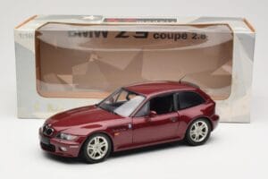 BMW Z3 Coupe 2.8 Red Metallic UT Models 1:18 20423 Μέταλλο - εικόνα 8 από 8
