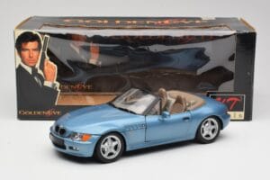 BMW Z3 E36/7 James Bond Goldeneye Μπλε Metallic UT Models 1:18 180024336 Μέταλλο - εικόνα 8 από 8