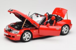 BMW Z3 E36/7 Ρόντστερ Κόκκινο Bburago 1:18 3349 Μέταλλο - εικόνα 2 από 8