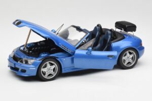 BMW Z3 M Roadster Με Σχάρα Αποσκευών Μπλε Μεταλλικό UT Models 1:18 20416 Μέταλλο - εικόνα 2 από 8