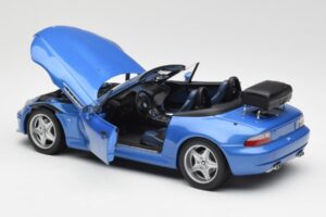 BMW Z3 M Roadster Με Σχάρα Αποσκευών Μπλε Μεταλλικό UT Models 1:18 20416 Μέταλλο - εικόνα 5 από 8