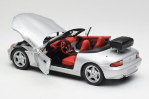 BMW Z3 Roadster Με Σχάρα Αποσκευών Ασημί UT Models 1:18 20407 Μέταλλο - εικόνα 5 από 8