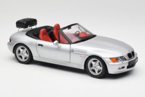 BMW Z3 Roadster Με Σχάρα Αποσκευών Ασημί UT Models 1:18 20407 Μέταλλο - εικόνα 6 από 8