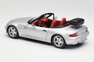 BMW Z3 Roadster Με Σχάρα Αποσκευών Ασημί UT Models 1:18 20407 Μέταλλο - εικόνα 7 από 8